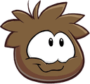 brown puffle
