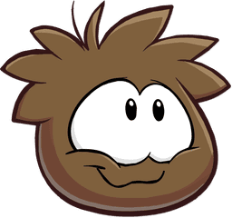 brown puffle